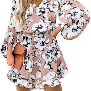 Floral Print Women's Dress